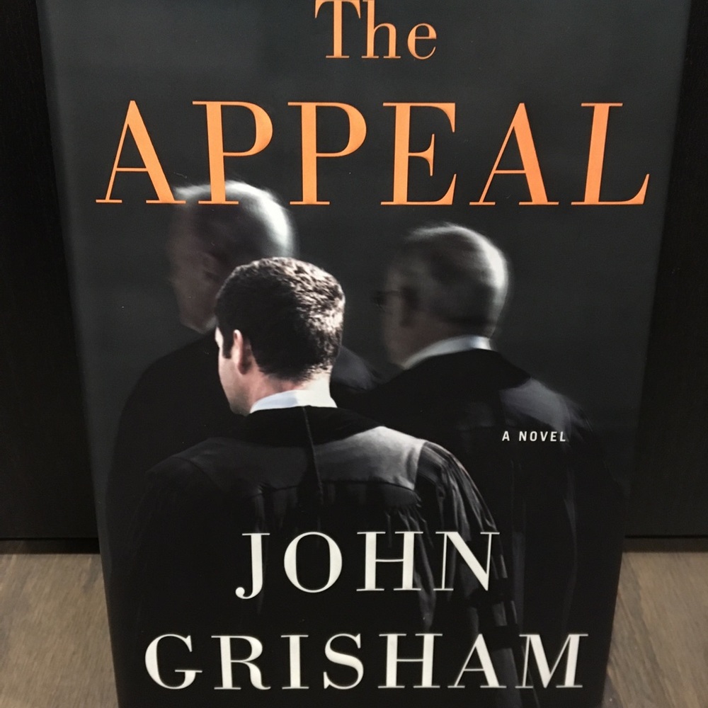 The Appeal by John Grisham Hardcover Book Legal Fiction Mystery DJ